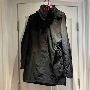 Womens North Face Rain Coat